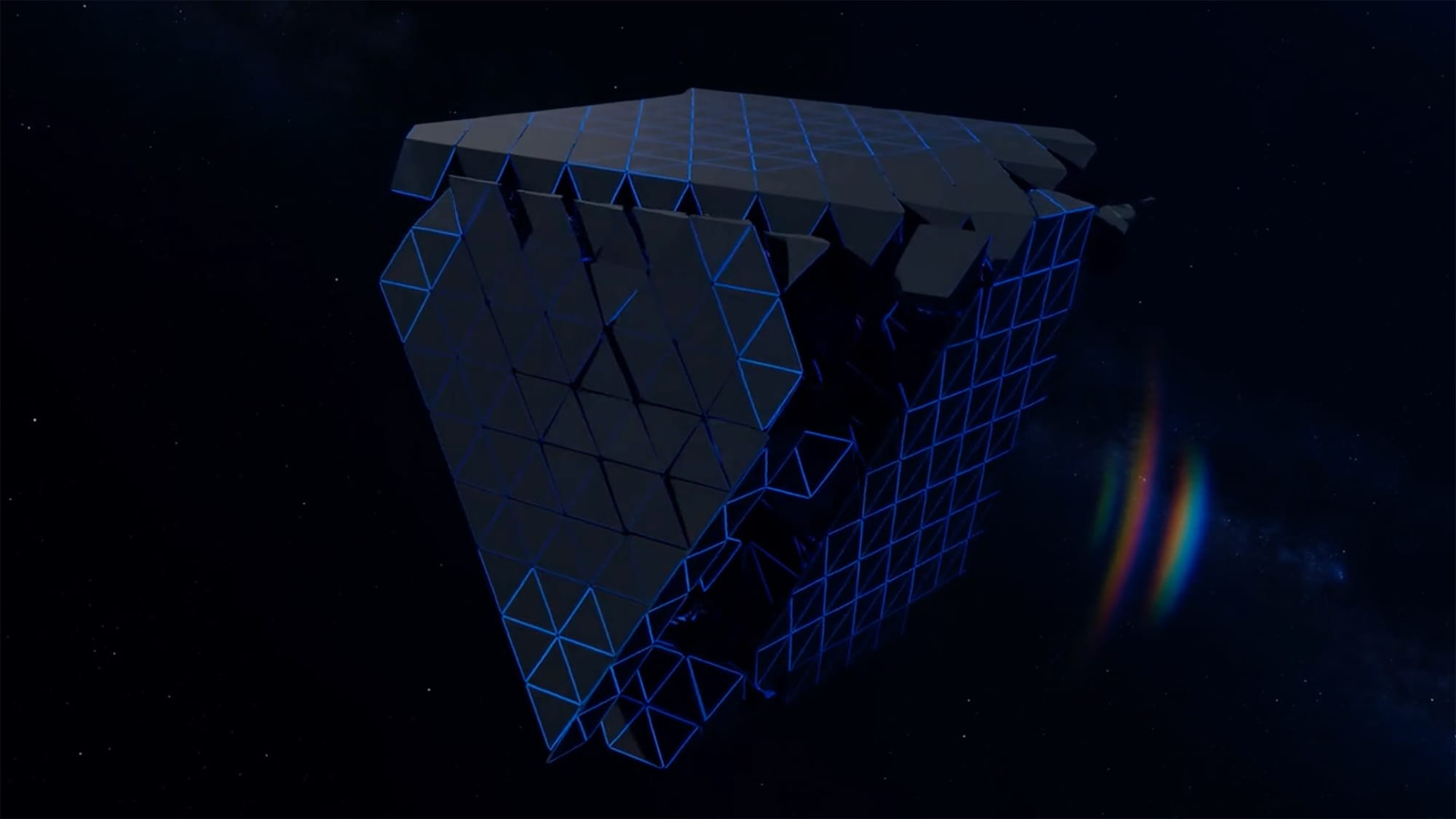 Upside-down pyramid transfer node